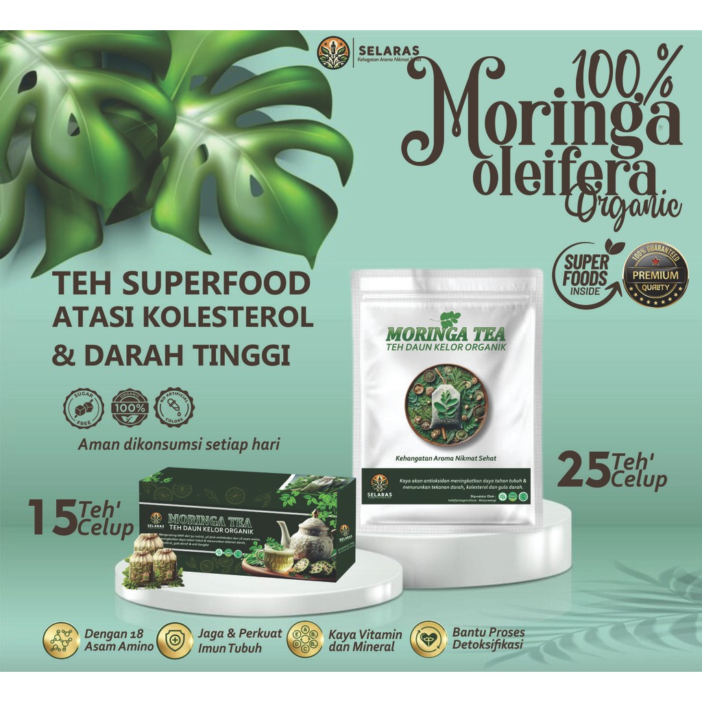 

PROMO TEH KELOR CELUP ORGANIK ISI 25 KANTONG