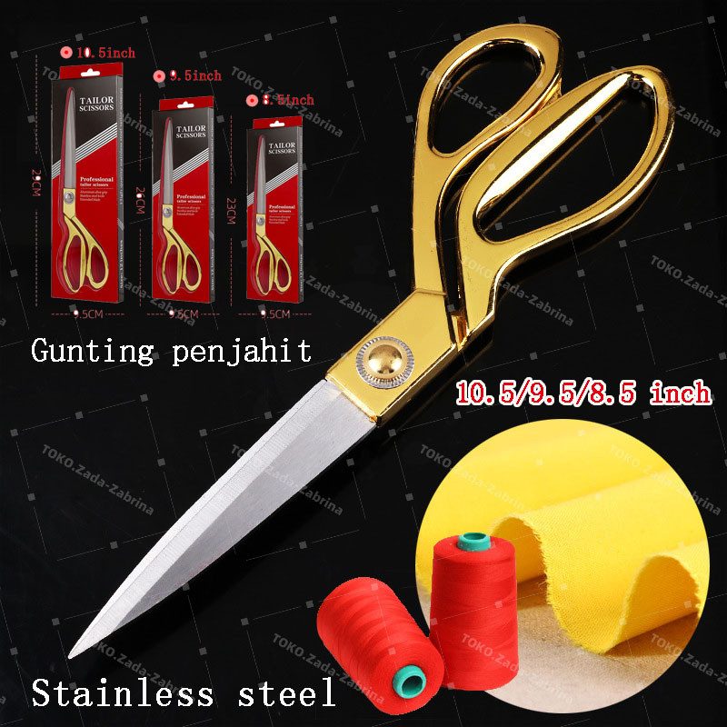 

CK15 10.5 Inch Gunting Bahan Kain/Gunting Potong Bahan Kain/Textile Scissors Tailor Scissors