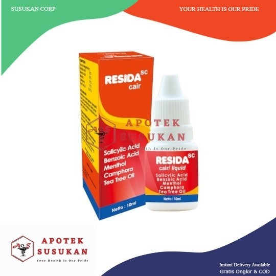 Resida Cair Obat Panu Original Obat Panu Paling Ampuh 100%