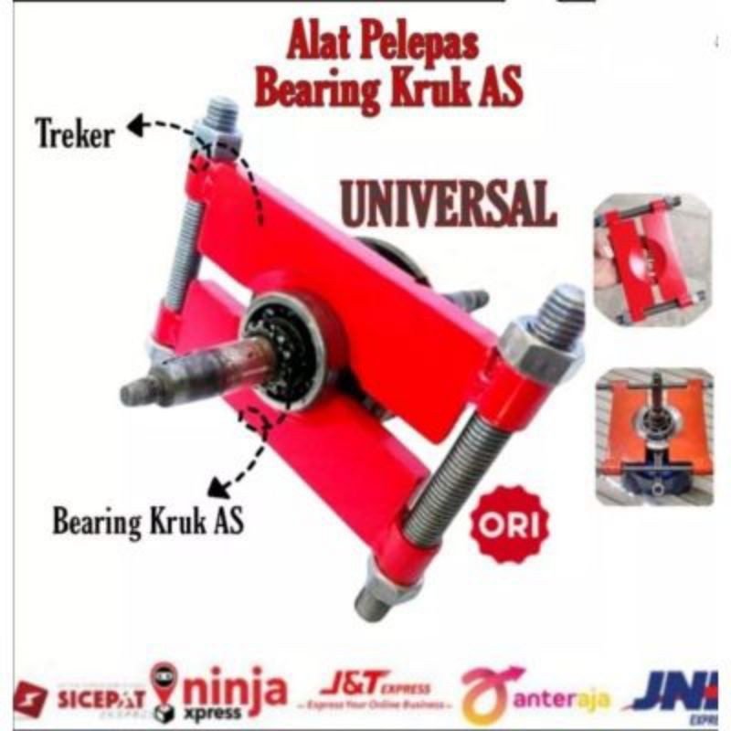 Treker Bearing Kruk As Universal | Treker Buka Lepas Laher Bearing Motor
