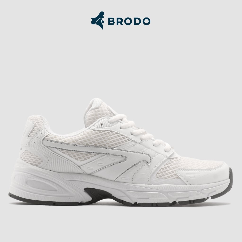 BRODO - Sneakers Ace Neptune Full White