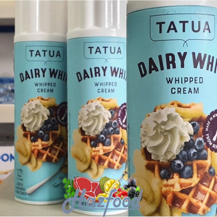

Tatua Aerosol Dairy Whip Whipped Cream 250 Gram