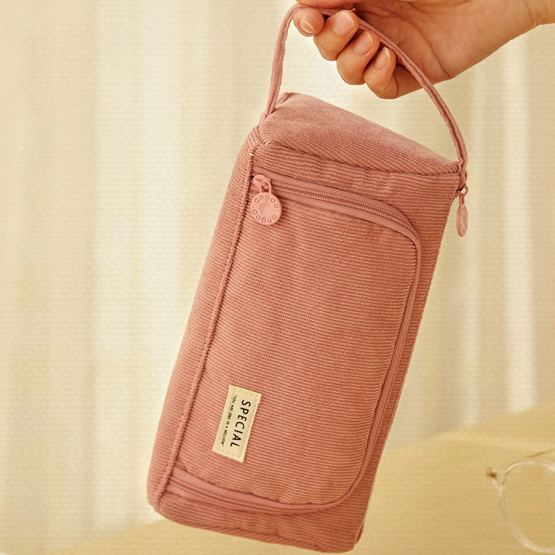 

Stationery Bag Pencil Case Large Capacity Pencil Case Handheld Pencil Case Stationery Box Cosmetics Portable Gifts Suitable