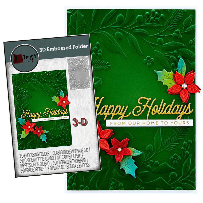 

3d Embossing Folder Background Embossing Plastics Folder for Scrapbooking DIY Card Making Supplies Craft Decoration Folders 2023