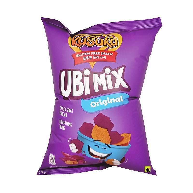 

Kusuka Ubi Mix Gluten Free Snack - Netto 40gr