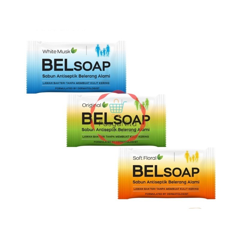 BELSOAP Sabun Antiseptik Belerang Alami 65 GR | Belsoap Sabun Belerang - Fasyanita Denpasar