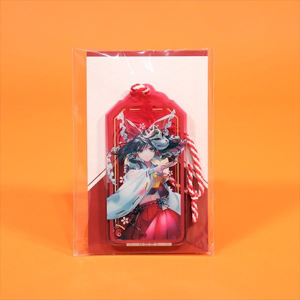 Hakurei Reimu Omamori Acrylic Keychain - Touhou Project