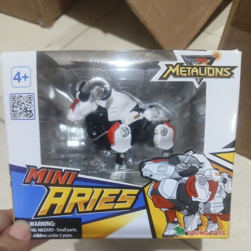 Tobot Metalions Mini Aries Action Figure YOUNGTOYS YOUNG TOYS