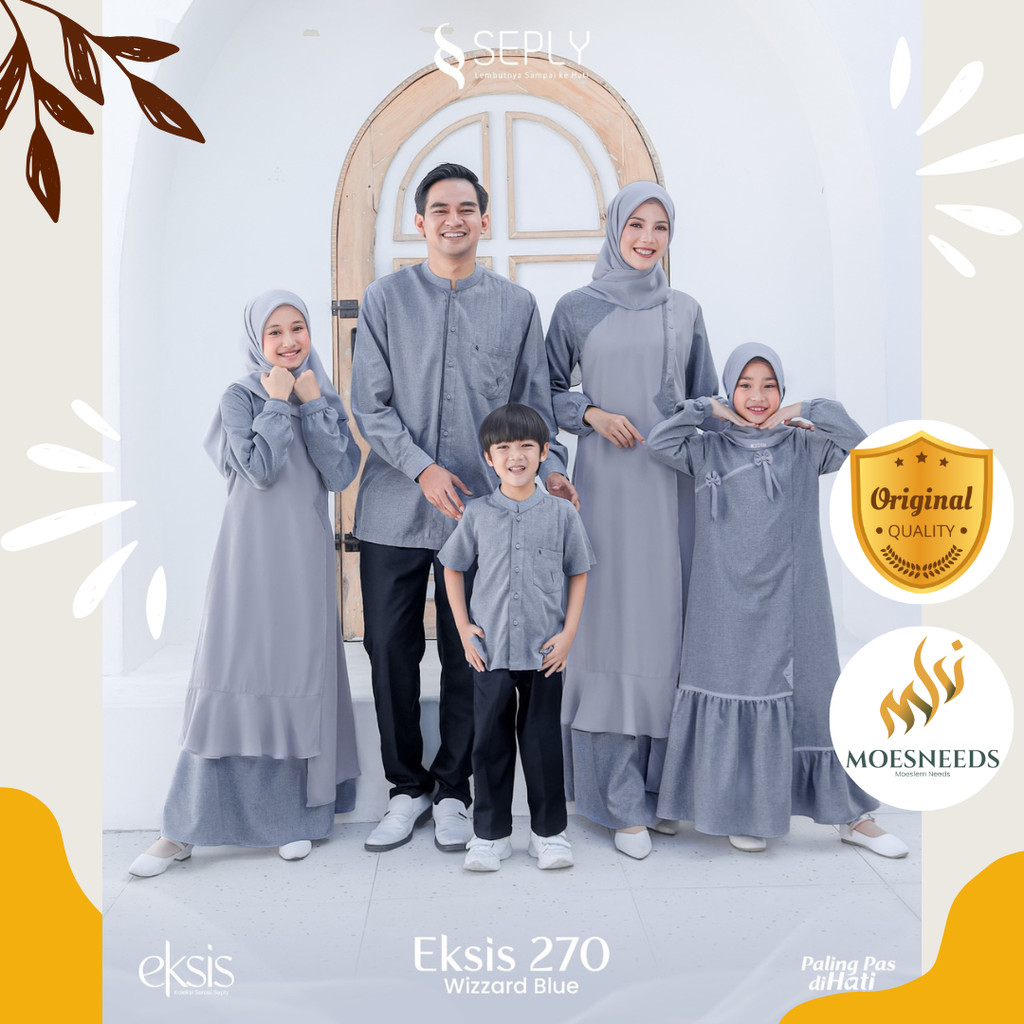 Seply Sarimbit Keluarga Eksis 270 Wizzard Blue