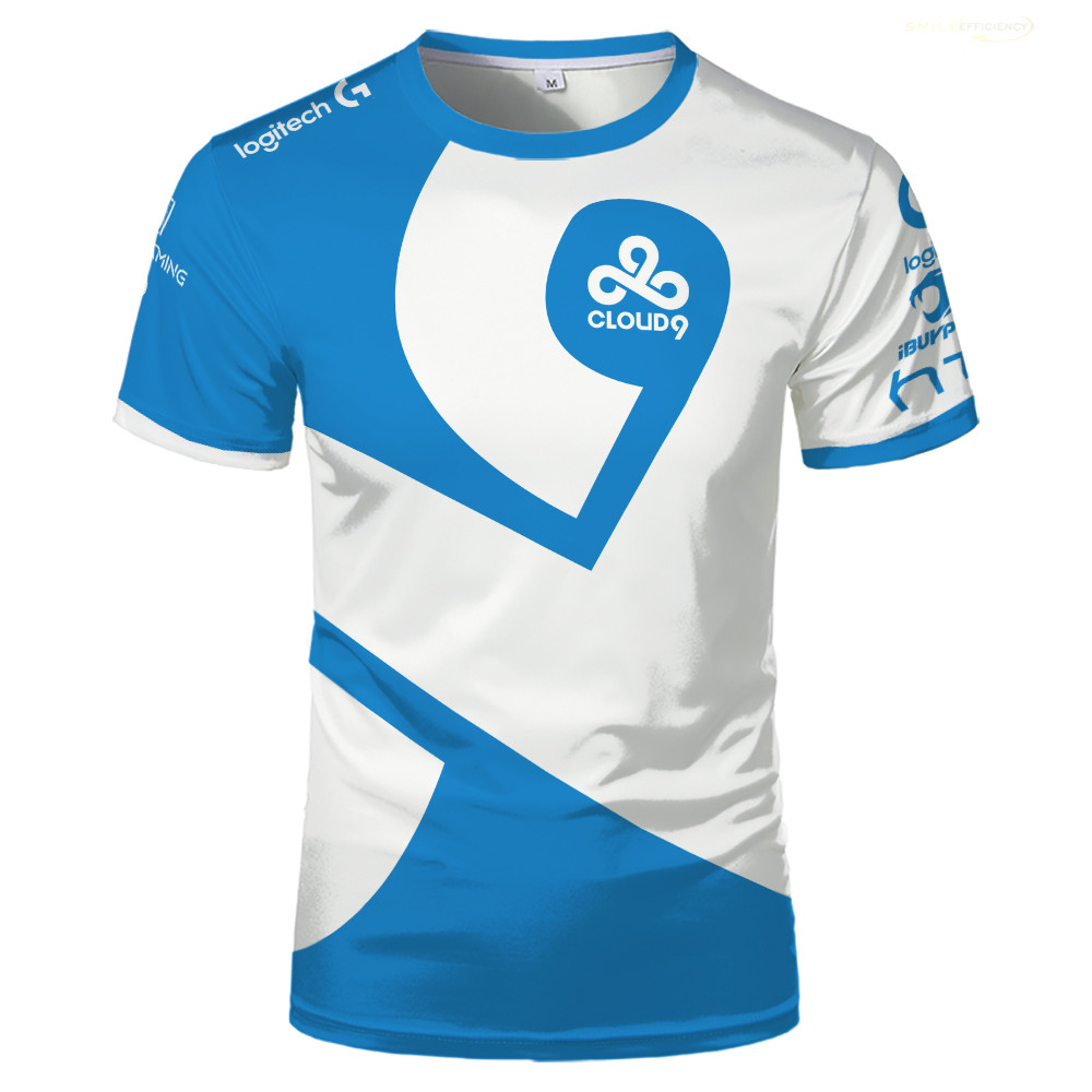 2024 New ESports C9 Team Uniform T-shirt Games Contest Sports Jersey Men Tshirt Summer Original Teen