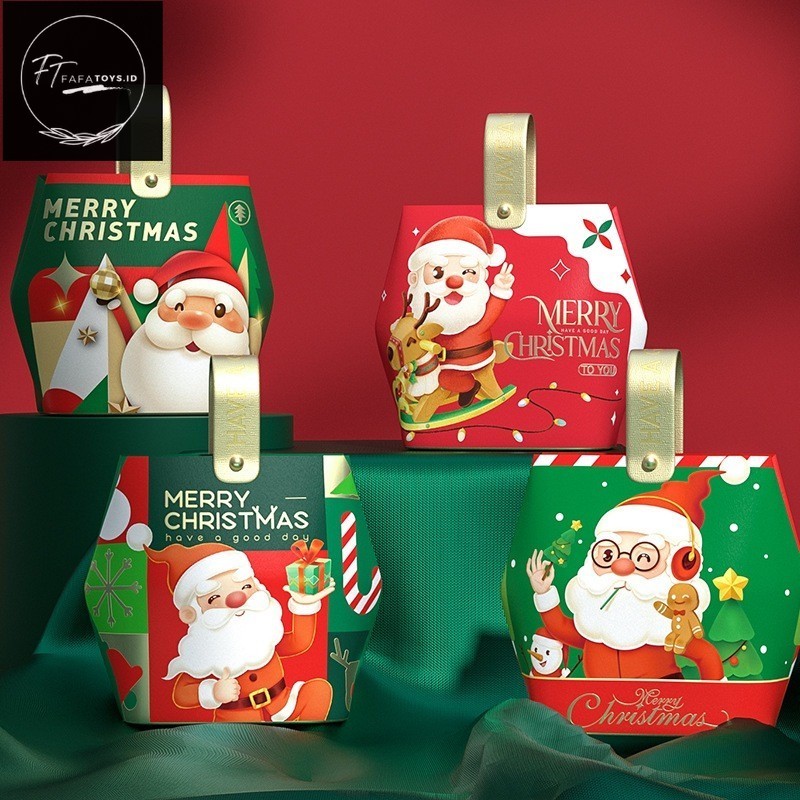 

Fafatoys.id Kotak Hampers Natal / Box Hampers Natal / Kotak Gift Natal / Natal edition box