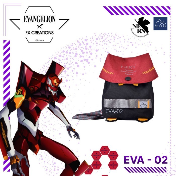 Tas Selempang Evangelion X FX Creations Sling Bag FX Plus EVA241008-89