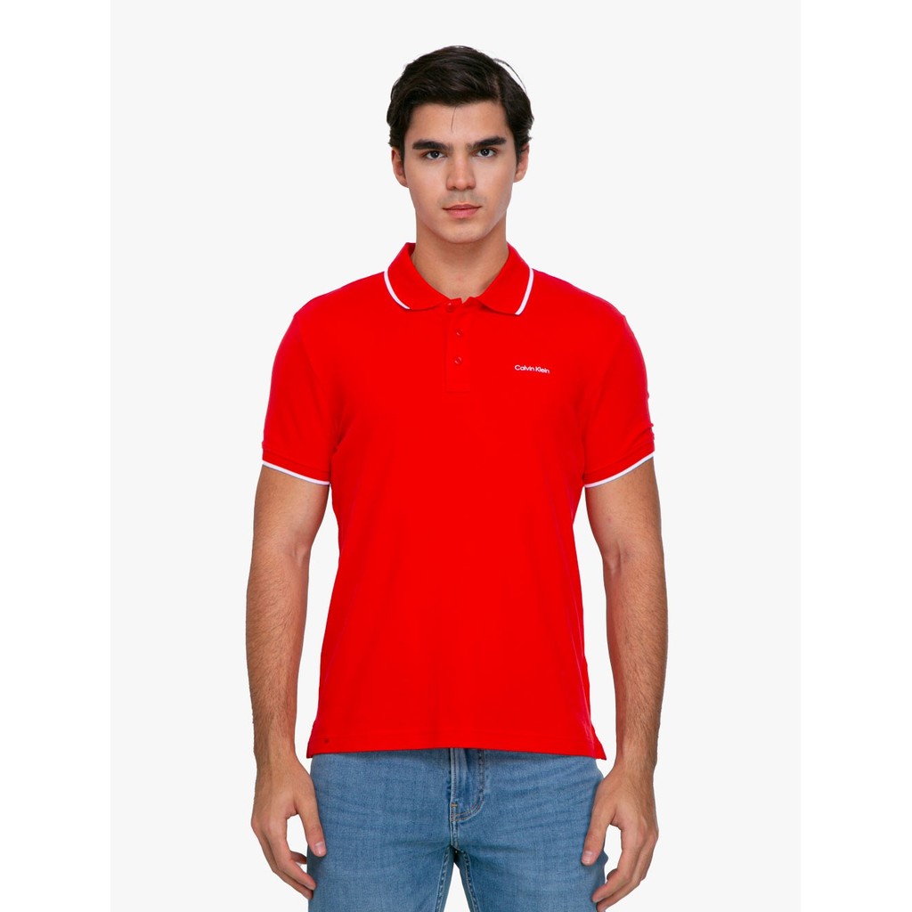 Calvin Klein Jeans - Institutional Logo Pique Polo Shirt