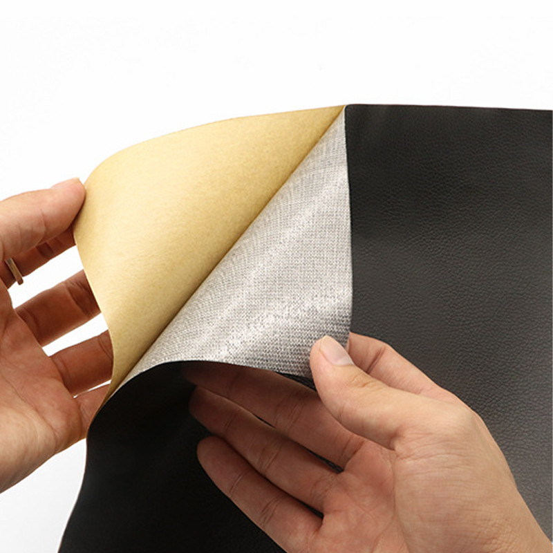 cover sofa kulit stiker kulit jok mobil stiker Jok Motor Penambal 35*137cm