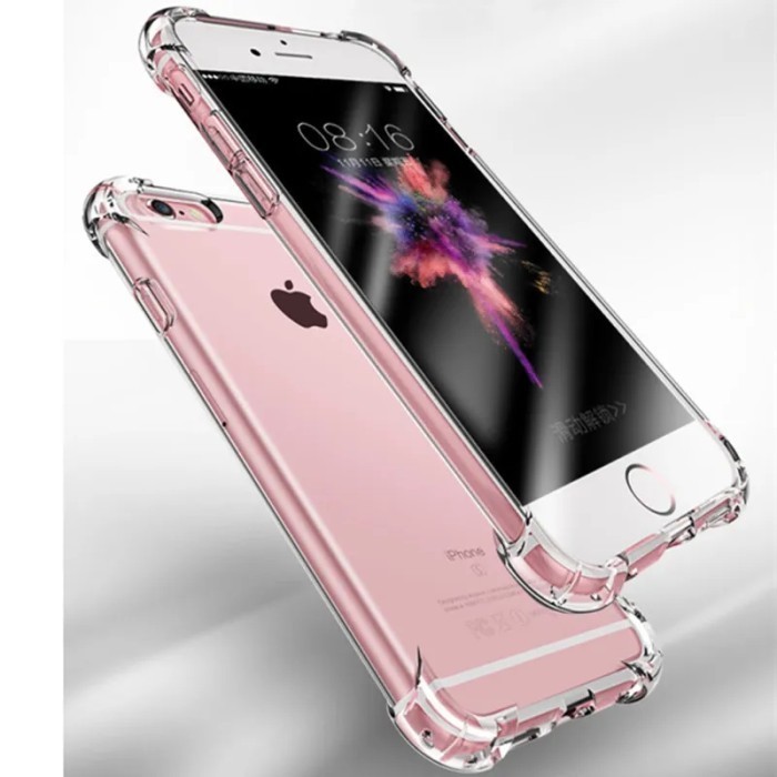 CASE IPHONE 7 IPHONE 8 SILICONE SOFT ANTICRACK CLEAR SHOCKPROOF SLIM FIT DESIGN AIRBAG - ANTICRACK