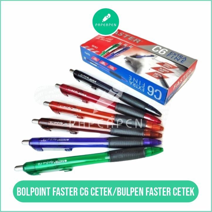 

(PST.ATK) Bolpoint Faster C6 Cetek/Bulpen Faster Cetek