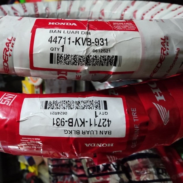 Ban luar federal Ahm PAKET Ban FEDERAL HONDA AHM 80 + 90 ring 14 Ban Luar Motor Beat Vario ori 100%