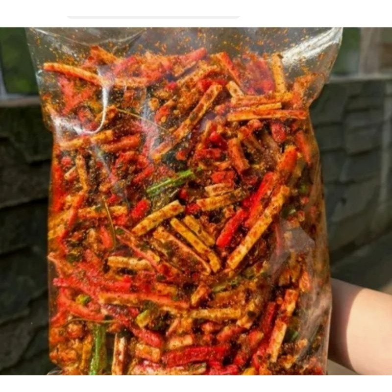 

kerupuk beton bantet/seblak kerupuk jaat beton viral terenak bumbu melimpah kemasan 250gr 500gr