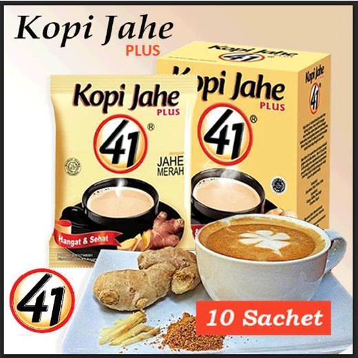 

Minuman Jahe 41 Jahe Menghangatkan badan stamina isi 10 saset
