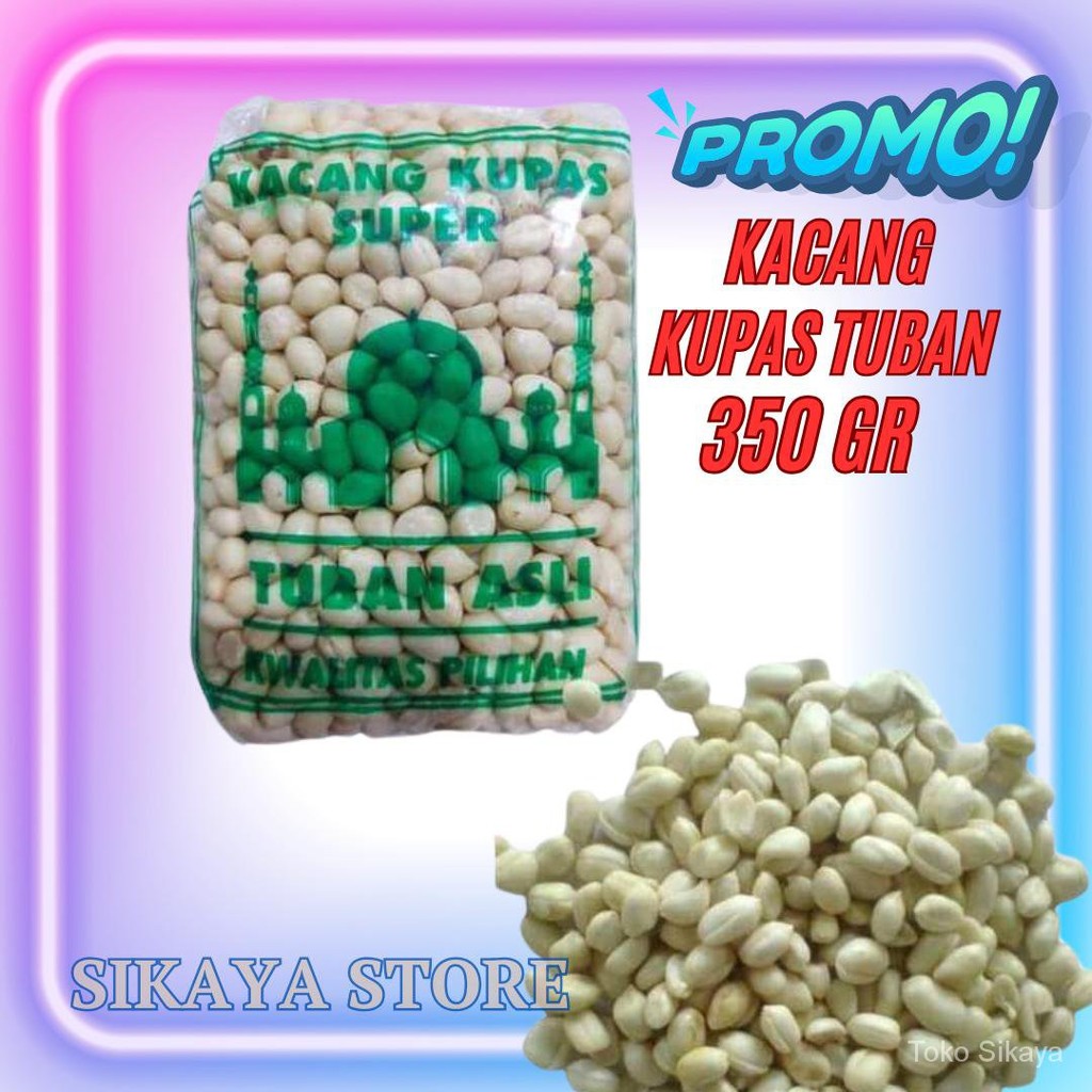 

Kacang Kupas Tuban 350 gr - Camilan Spesial untuk Lebaran!