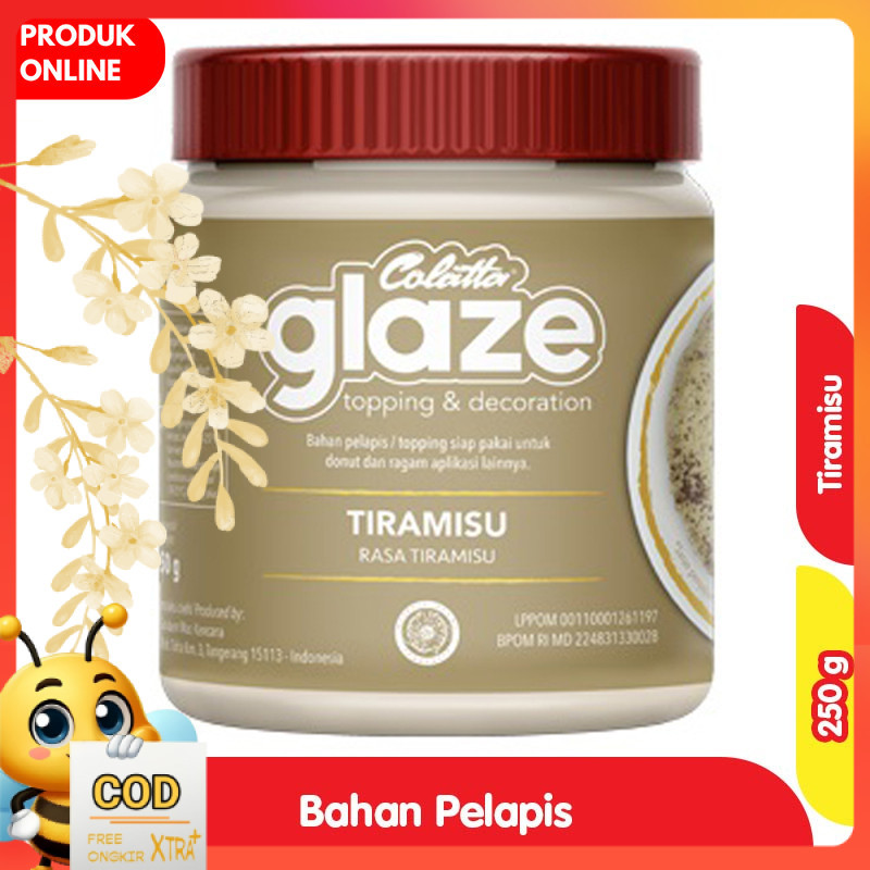 

Colatta Glaze Topping & Dekorasi Tiramisu 250 g