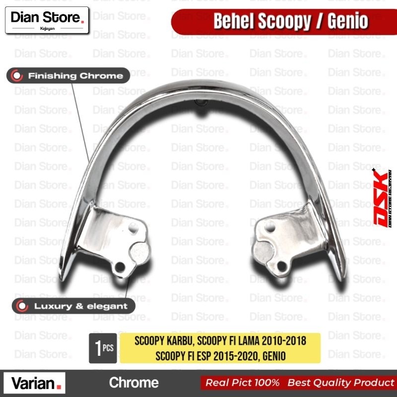 Begel planger BEHEL SCOOPY KARBU, SCOOPY FI LAMA 2010-2018 SCOOPY FI ESP 2015-2020, GENIO