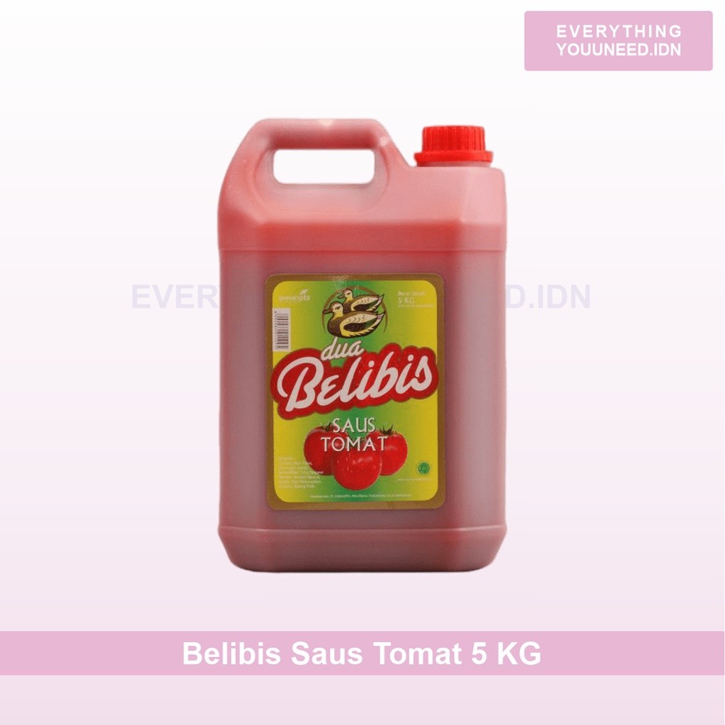 

Saus Tomat Dua Belibis 5 kg