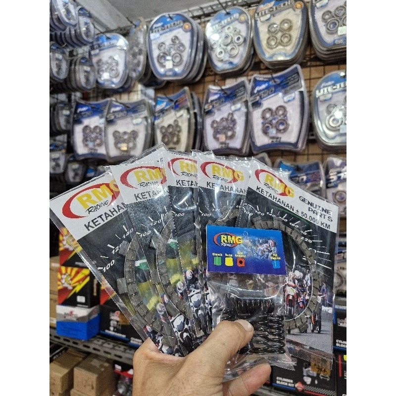 Kampas Kopling Per Kopling RMG Suzuki Satria FU 150 FU150 Original Set Sepaket Ori Asli Kampas 5 Per