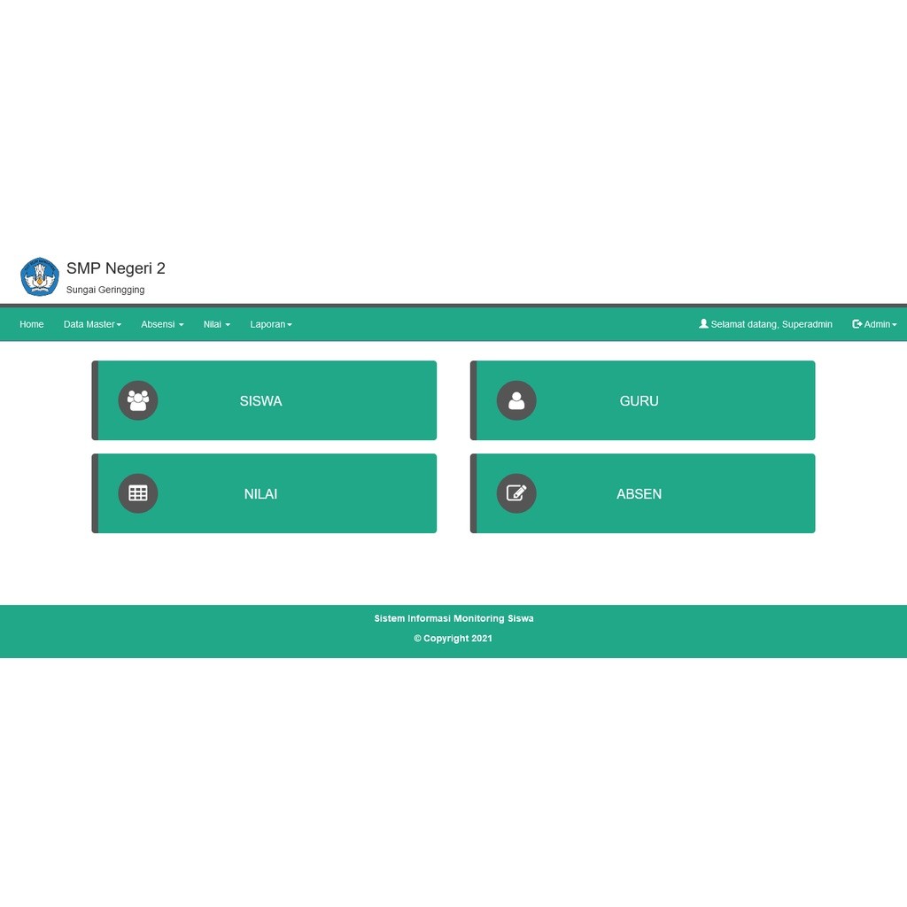 Source Code Monitoring Siswa SMP Dengan Php Mysqli