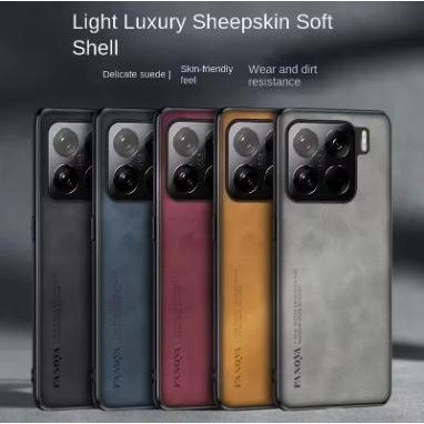 FANOYA NAPPA LEATHER CASE XIAOMI 15 LEATHER CASE FANOYA PREMIUM SOFT CASE NAPPA LEATHER - Black