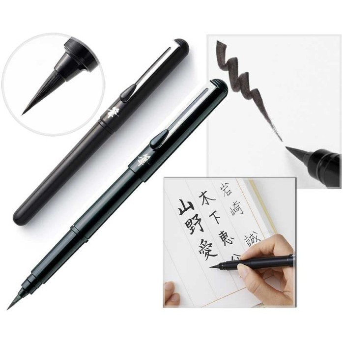 

best -ID 20770 Brush pen : Pentel Pocket Brush Pen + 2 Refill Cartridges