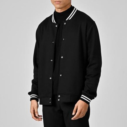 JAKET BOMBER VARSITY SERIES / BOMBER VARSITY POLOS / SWEATER BASEBALL POLOS PRIA WANITA PROMO