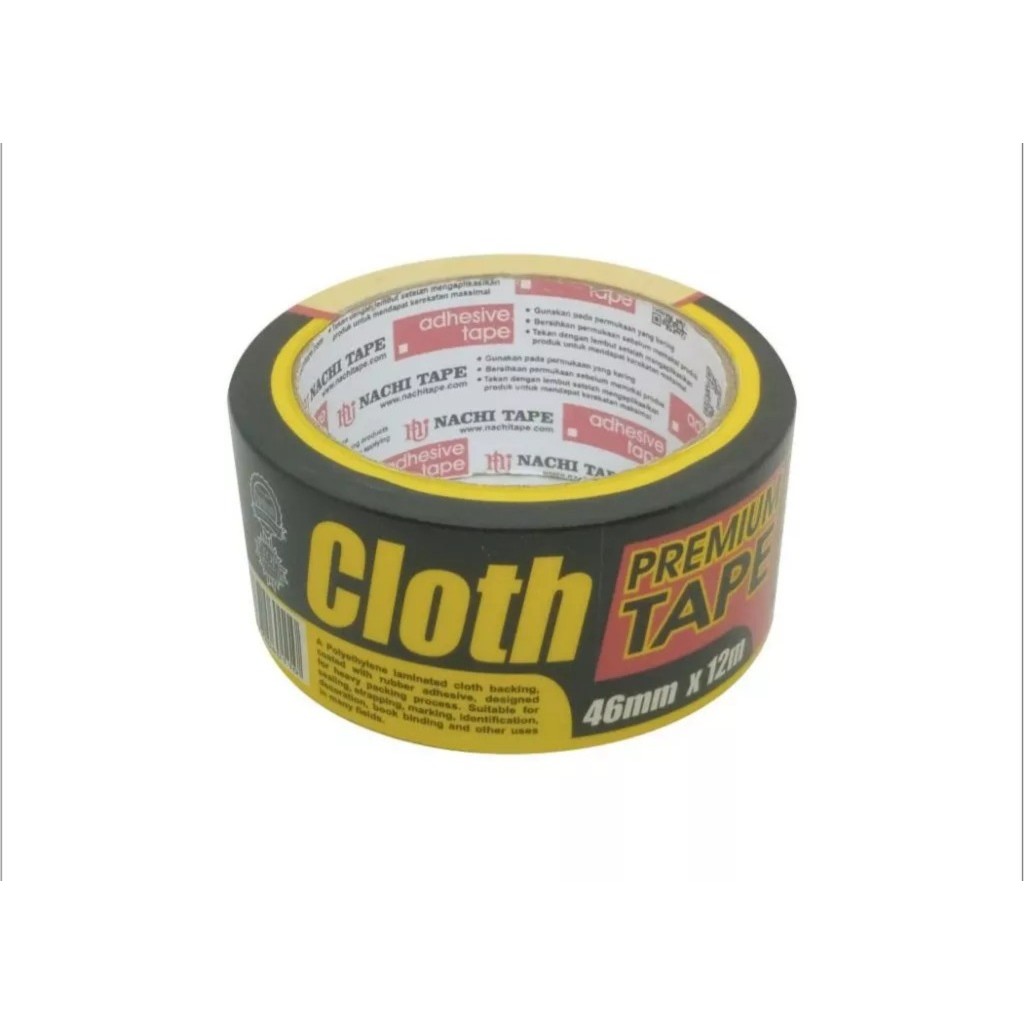 

Cloth Tape Nachi / Lakban Kain Nachi 1" 24mm 1 1/2" 35mm 2"46mm