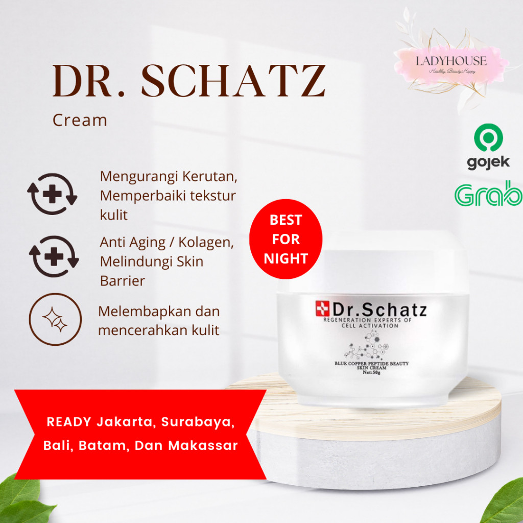 DR.SCHATZ CREAM / NIGHT CREAM DRSCHATZ  / KRIM MALAM DR SCHATZ