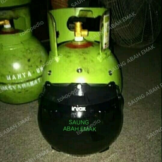 Terlaris -Helm Helem Helmet Gas L Retro Bogo Dewasa Tabung Gas L 3kg - SNI - helm kerupuk