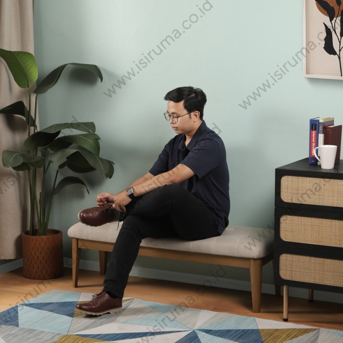 ISIRUMA - Kursi Panjang / Stool Minimalis TERRE BENCH STOOL