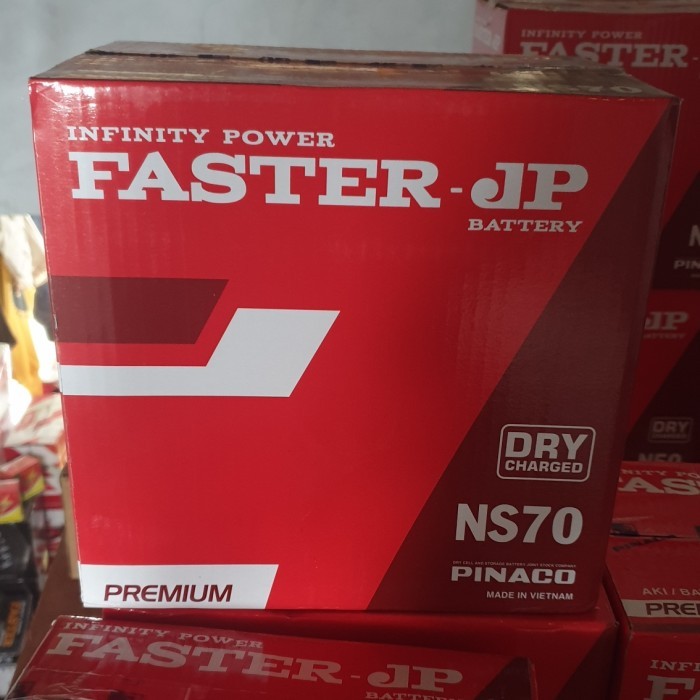 Aki Mobil FASTER NS70 65Ah - Tukar Tambah