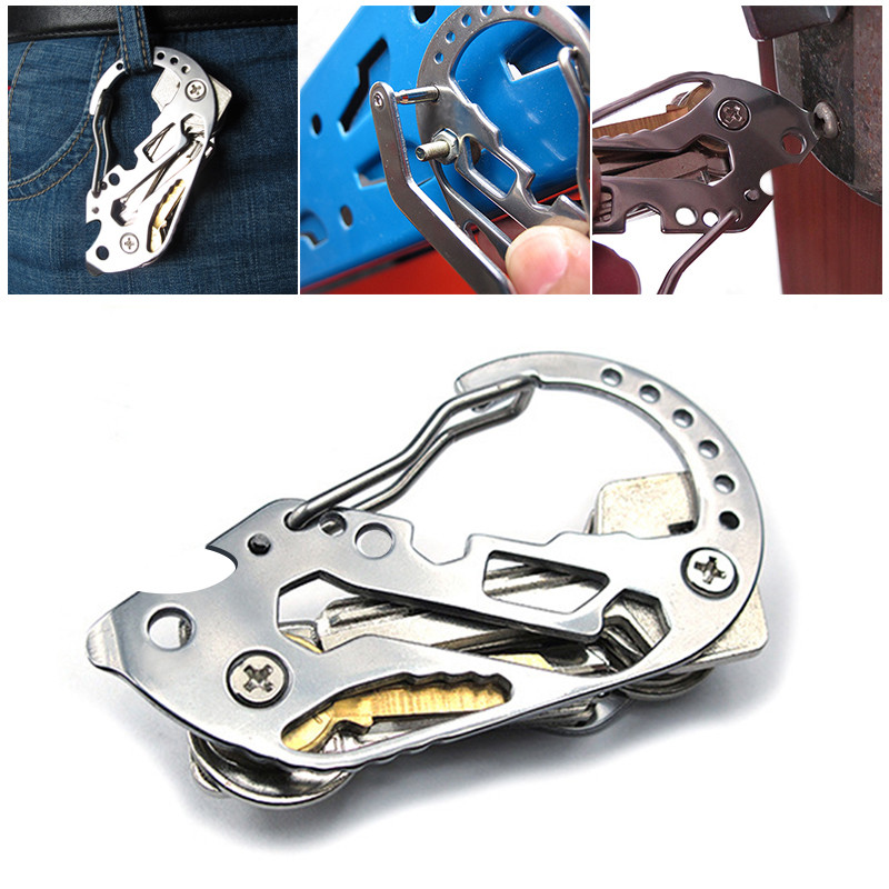 

Karabiner Outdoor Multifunction Quickdraw Belt Guard Key Holder