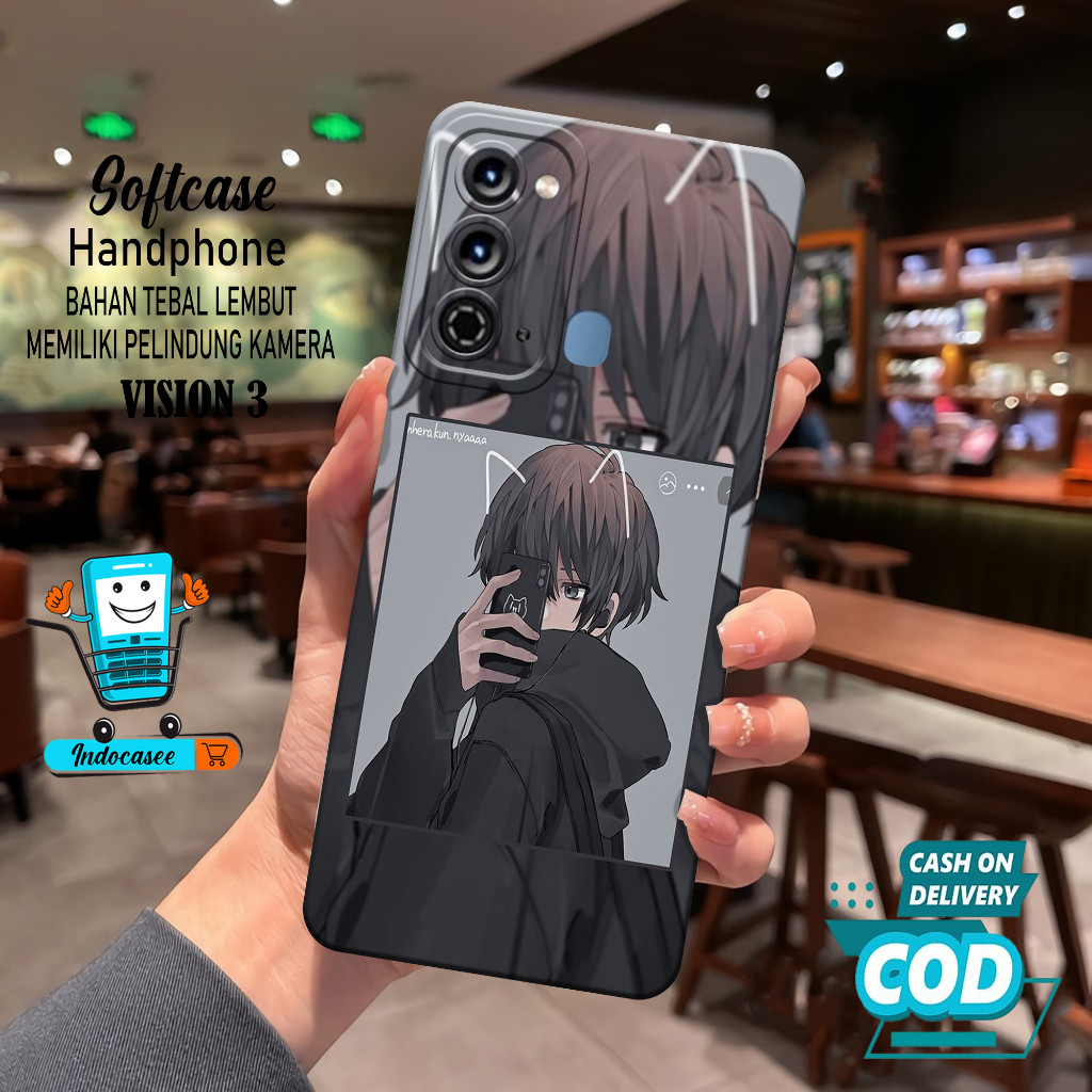 Case Hp Itel Vision 3 - Softcase Itel Vision 3 Terbaru - Casing Itel Vision 3 - Kesing Itel Vision 3