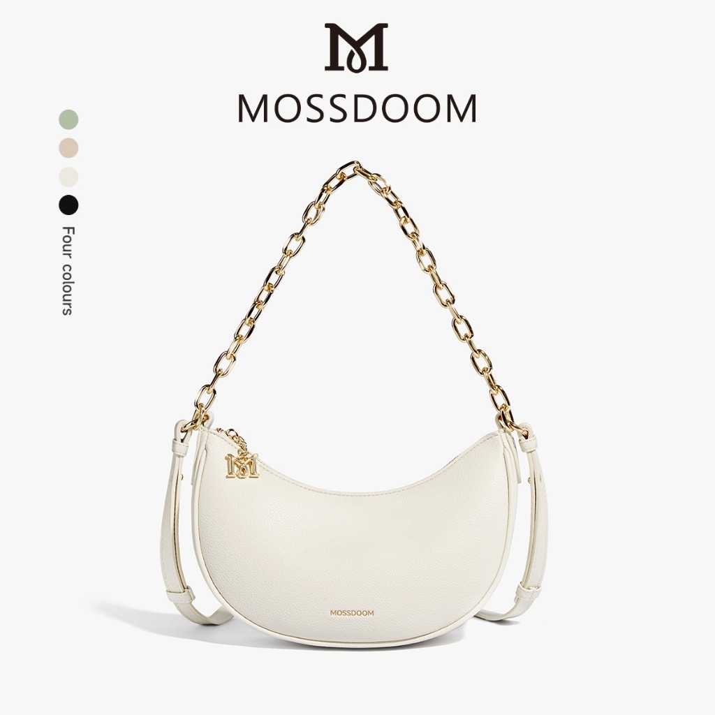 [PROMO] MOSSDOOM Tas Selempang Wanita Carina Bag Tas Bahu Bulan Sabit Modis