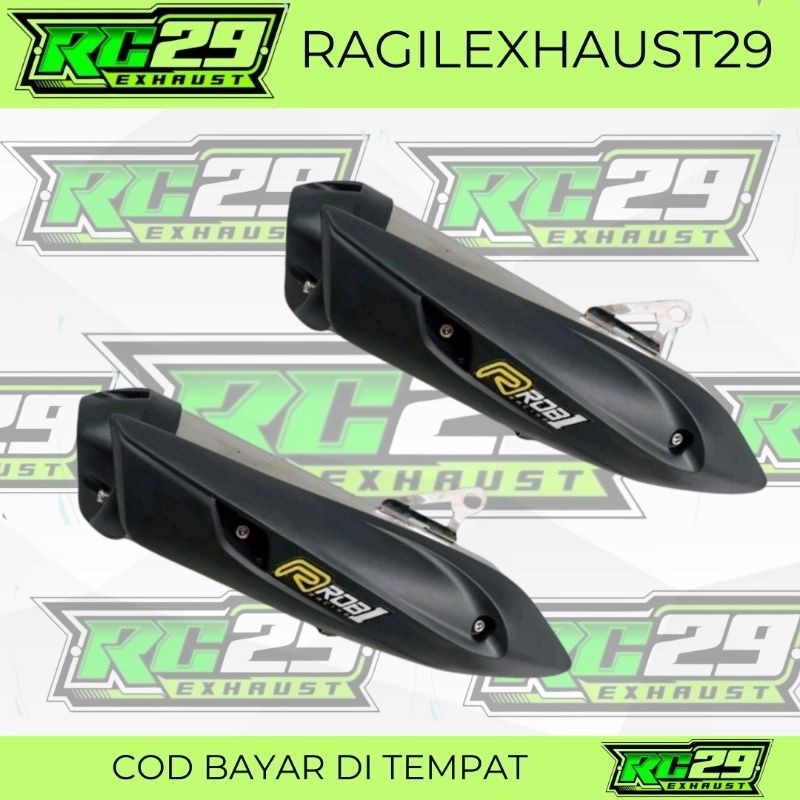 rob 1 bebek Selencer knalpot ROB1 INLET 50MM 2INCH