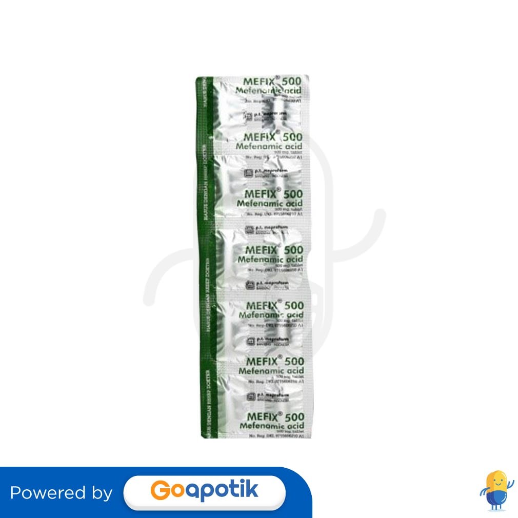 Mefix 500 Mg Strip 10 Tablet
