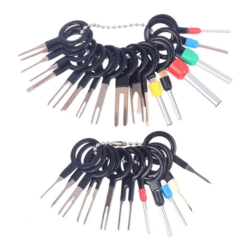 Lyn 41Pcs Alat Penghapus Terminal Mobil Alat Penghapus Terminal Stylus Kabel Stylus Kabel Crimp