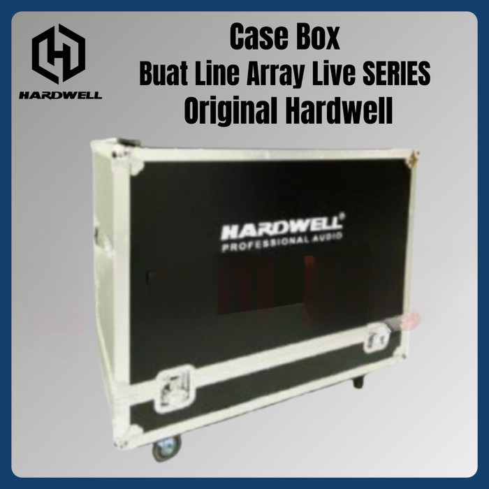 Case Array Box Untuk Speaker Line Array Live | Kotak Metal Hardwell Audio