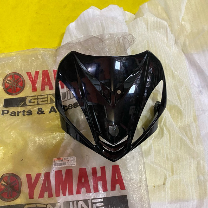 cover panel Body depan Yamaha jupiter mx lama original YGP warna hitam