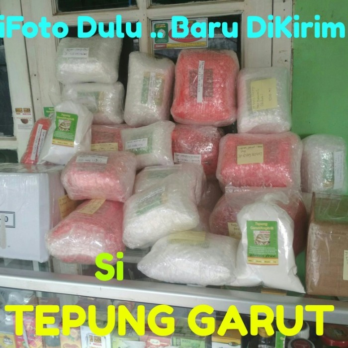 

Tepung Garut/Angkrik/Arrowroot - 500gram