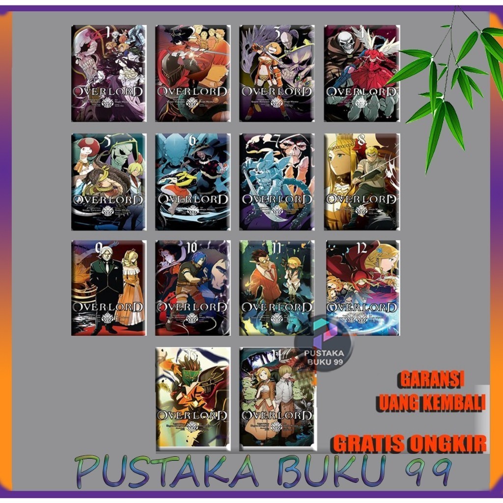 Komik manga Overlord, Vol. (1-17) English