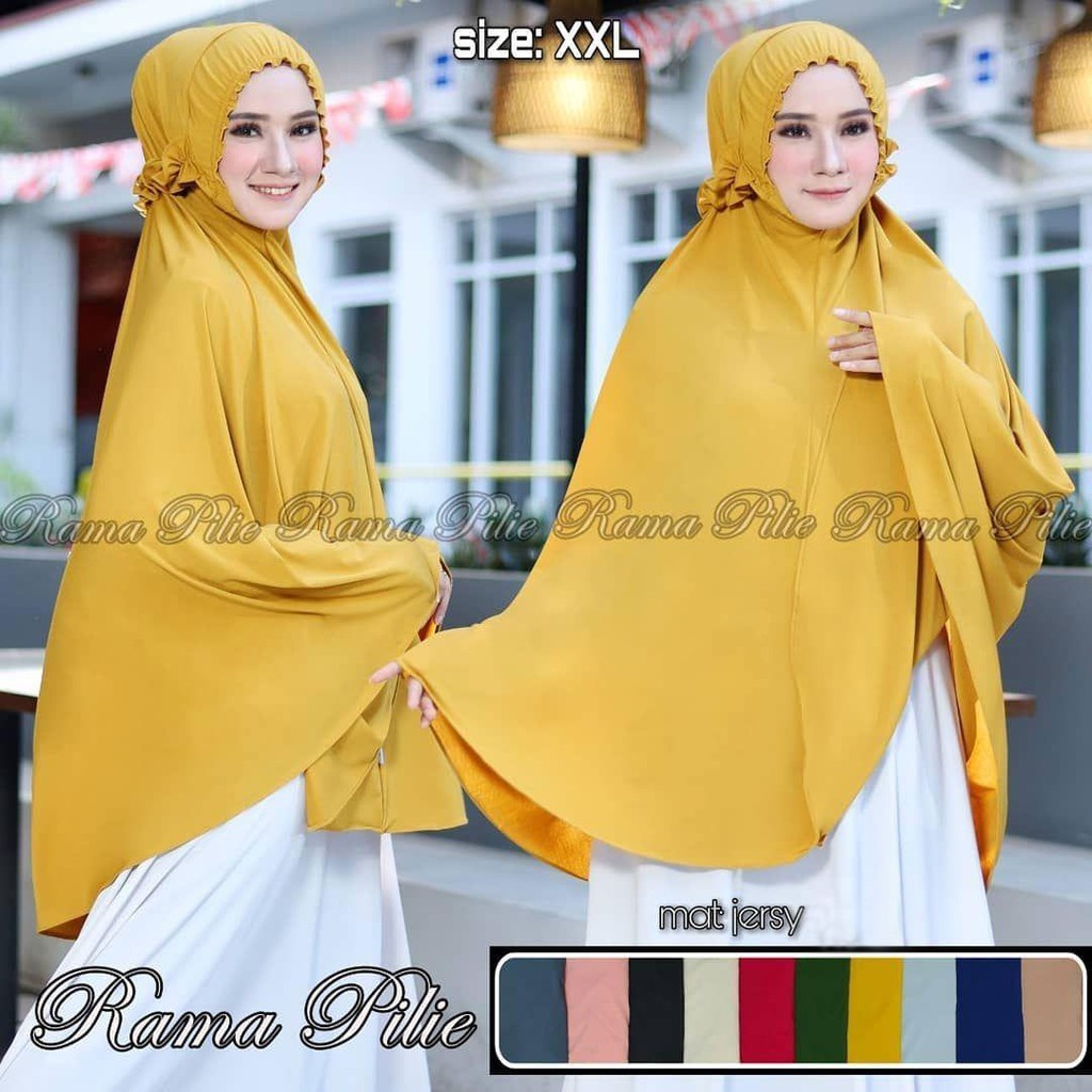KHIMAR JUMBO RENDA KARET PUAN MAHARANI JUMBO / JILBAB TALI / KHIMAR SYARI / BERGO JUMBO / SYARI