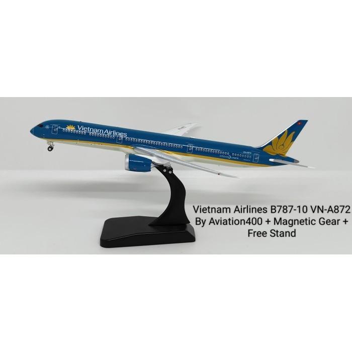Miniatur Pesawat Terbang Vietnam Airlines B787-10 VN-A872  Aviation400 Diecast Aircraft