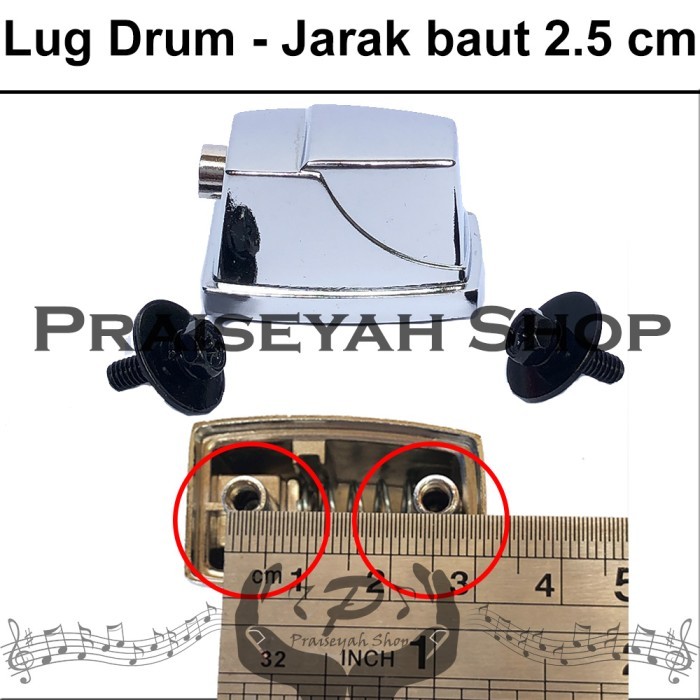 SGA3 Lug Drum Sparepart Tom atau Bass Drum